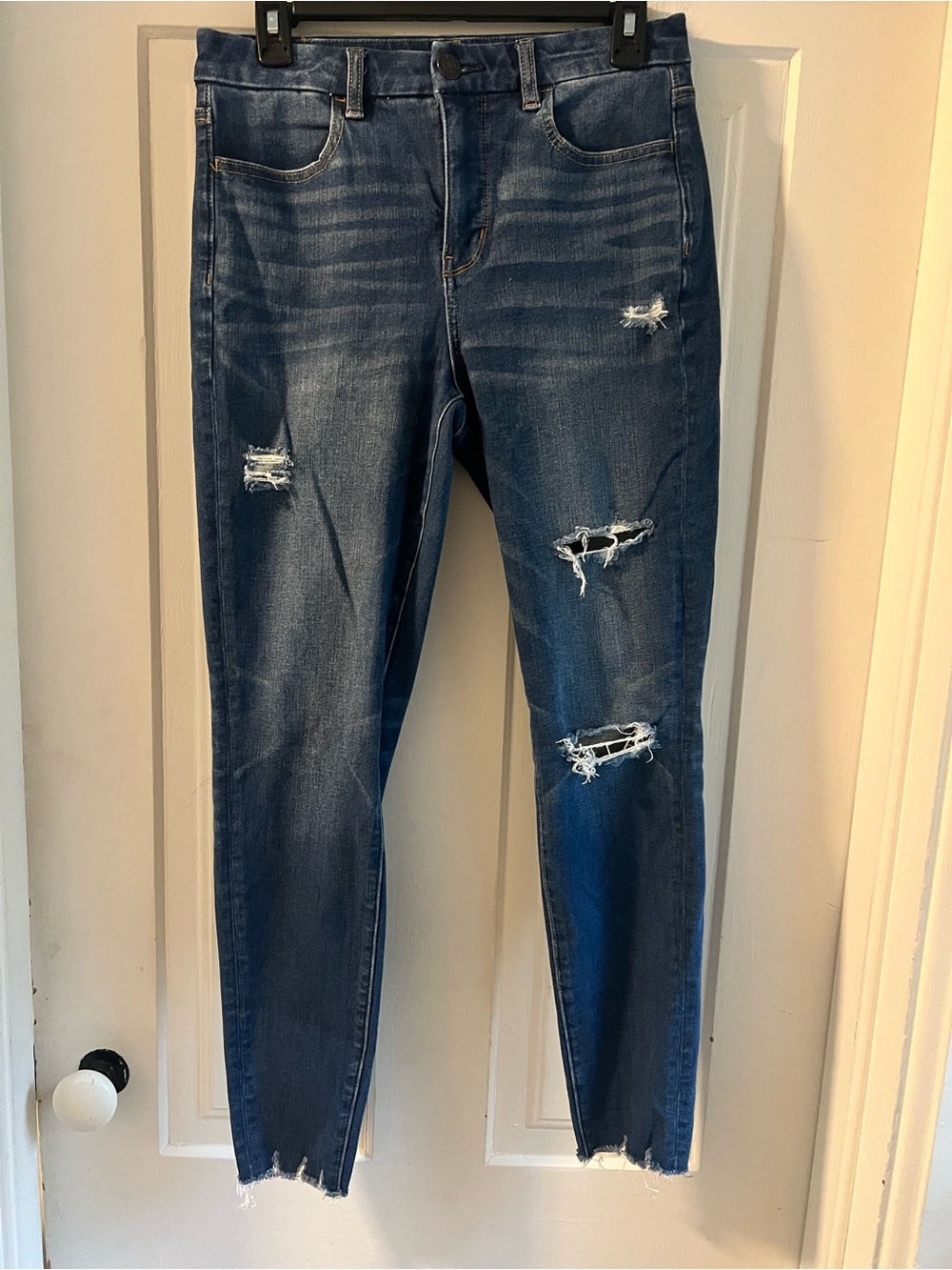 American Eagle Curvy Hi Rise jeggings